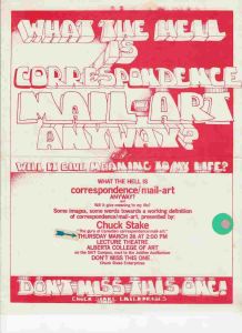 -Exposição+What+the+Hell+is+Correspondence,+Mail+-Art+Anyway+-+Chuck+Stake+-+Don+Mabie.jpg