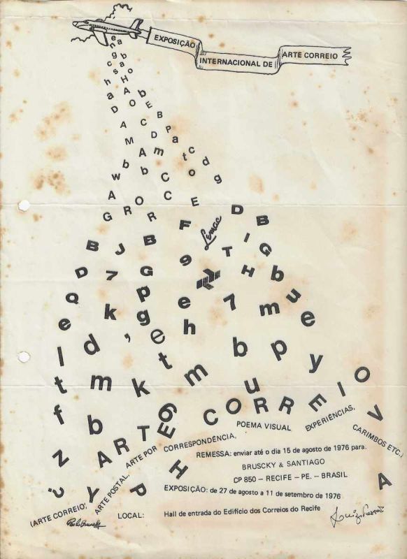 -Paulo+Bruscky+Daniel+Santiago+Convite+ExposiçãoArte+Correio+1976.jpg