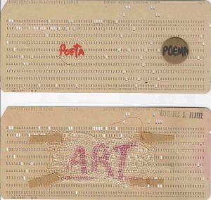 -4+Cartões+Perfurados+com+intervençoes,+obra+do+Artista+Arnaldo+Aristides+de+1976+1a.jpg
