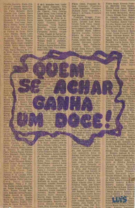 -Impresso+de+mimeografo+sobre+jornal+do+artista+Luis+da+Al.+franca+,+Quem+se+achar+ganha+um+doce.jpg