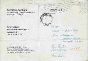 -Wlademir+Dias+Pino,+Cartão+Convite+de+Timm+Ulrich+Wissenschaftskunst+Science+Art+KunsthausHamburg+Alemanha+1971,+1b.jpg