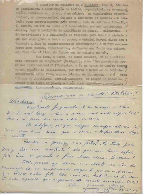 -Carta+datiluscrita+e+manuscruta+de+Pedro+Bertolinofalando+de+Wlademir+Dias+pino+e+Millor+Fernandes+com+data+de+17+de+Setembro+de+1969.jpg