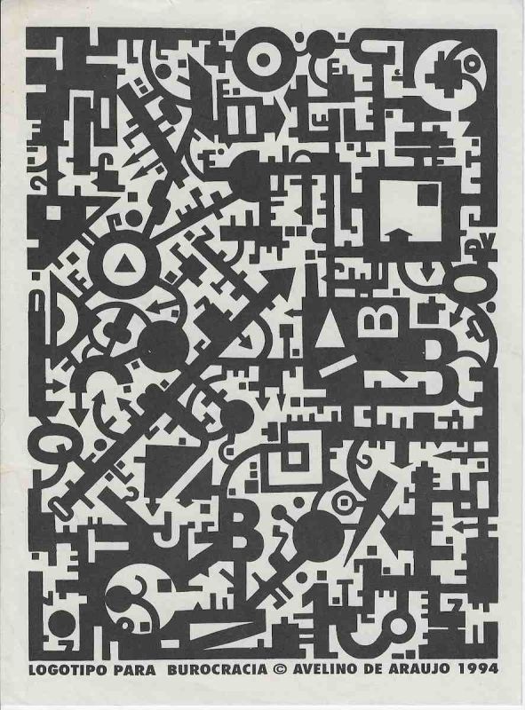 -Avelino+de+Araujo+,+Impressão+Grafica+,+Logotipo+para+Burocracia+,+1994.jpg