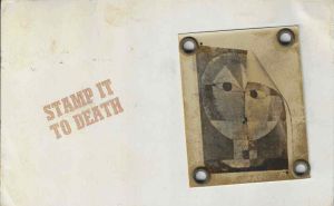 -Steve+Durland+Cartão+enviado+a+J.+medeiros+com+data+de+Novembro+de+1977,+Stamp+it+to+Death,+1a.jpg