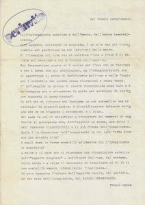 -Texto+Autoral+de+Franco+Spena+,+Intitulado+Del+Banale+Immaginario+,+que+desenvolve+conceitualmente+o+tema+Perinvito,+enviado+a+J.+Medeiros++1982,+1a.jpg