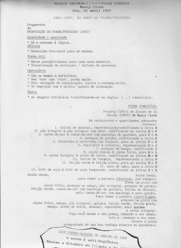 -Balaio+Incomun+,+Folha+Porreta+,+Moacy+Cirne+,+XI-947,+Rio+de+Janeiro,+10+de+Abril+de+1997,+1967-1997+30+Anos+de+Poema+Processo.jpg