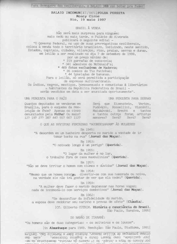 -Balaio+Incomun+,+Folha+Porreta+,+Moacy+Cirne+,+XI-965+,+Rio+de+Janeiro,+19+de+Maio+de+1997,+Brasil+a+Venda+.jpg