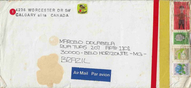 -Envelope+de+Chuck+Stake+Enterprizes+,+Calgary+Alta+Canada+,+para+Marcelo+Dolabela+1981,+stick++be+Thankful++cartão+convite+exposição+e+botom+,+1a.jpg